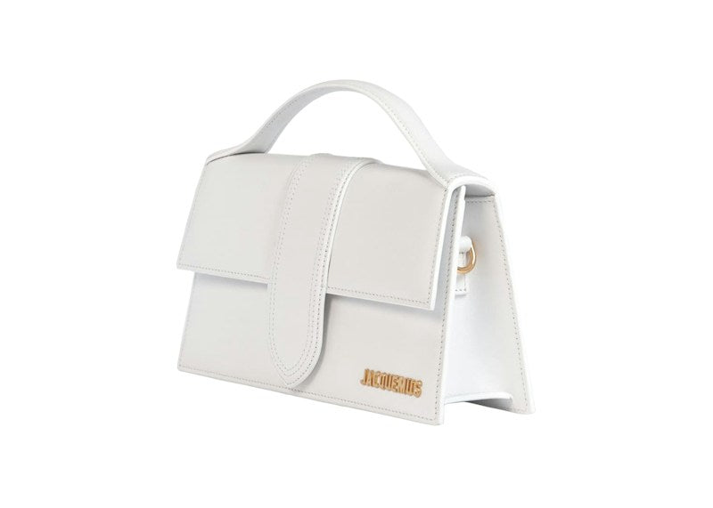 Jacquemus Le Grand Bambino Crossbody Strap Handbag White