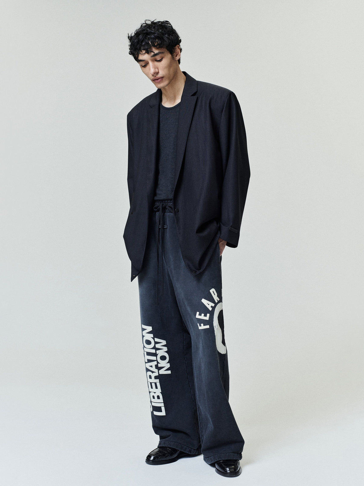 Fear of God DSYF Wide Leg Sweatpant Black