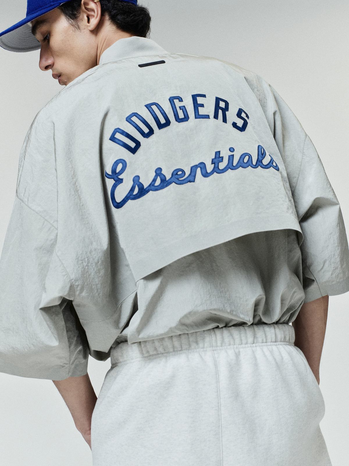 Fear of God Essentials Dodger 3/4 Sleeve Pullover Seal - Im Your Wardrobe