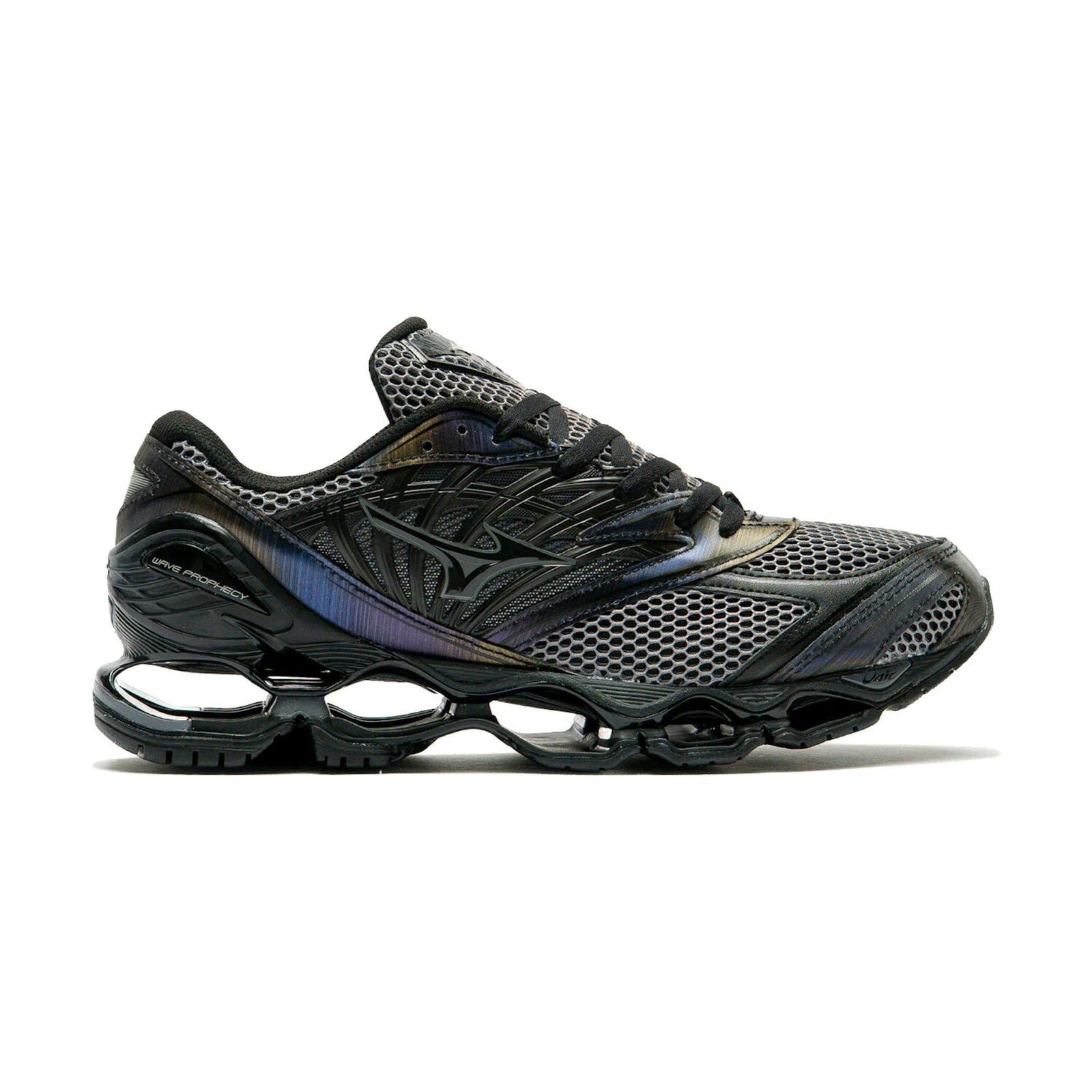 Mizuno Wave Prophecy LS Black Iron Gate front