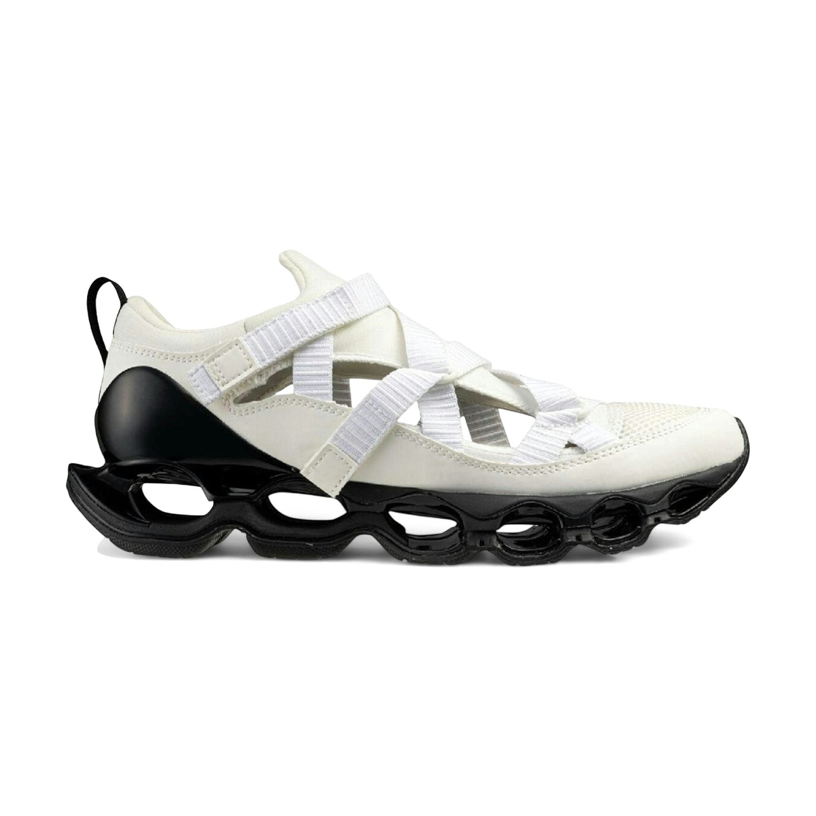 Mizuno Wave Prophecy Strap Off White Black front