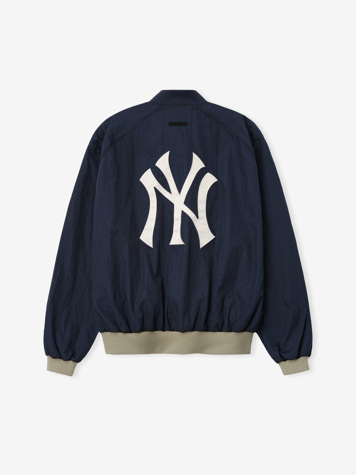Fear of God Essentials Yankees Half Zip Pullover Dark Sapphire/ Overland Rib - Im Your Wardrobe