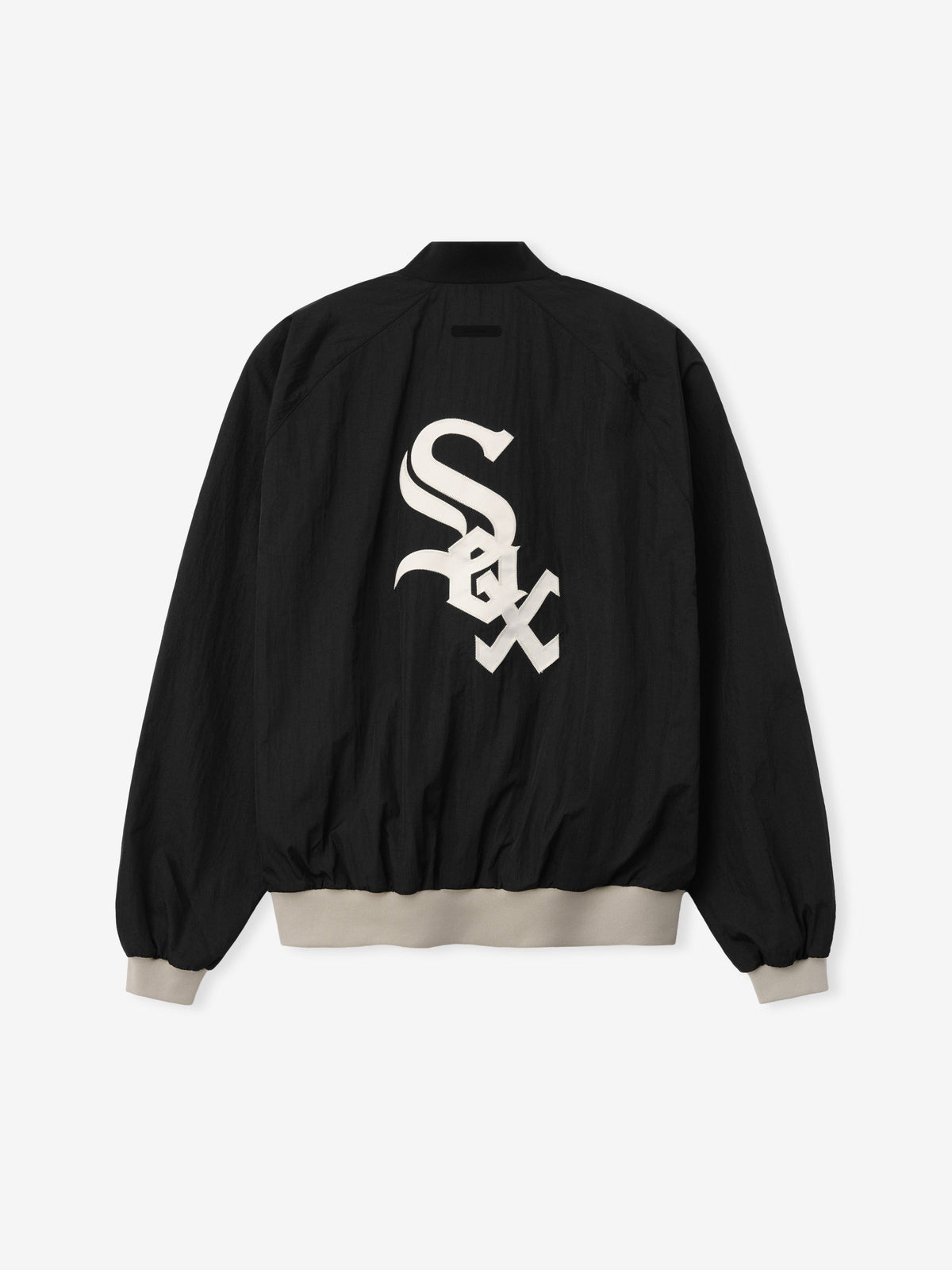 Fear of God Essentials White Sox Half Zip Pullover Black - Im Your Wardrobe