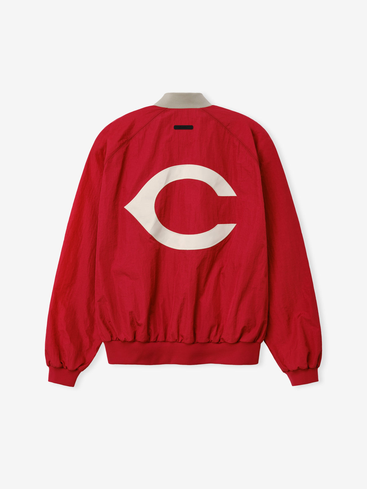 Fear of God Essentials Reds Half Zip Pullover Stone Red/ Seal Rib - Im Your Wardrobe