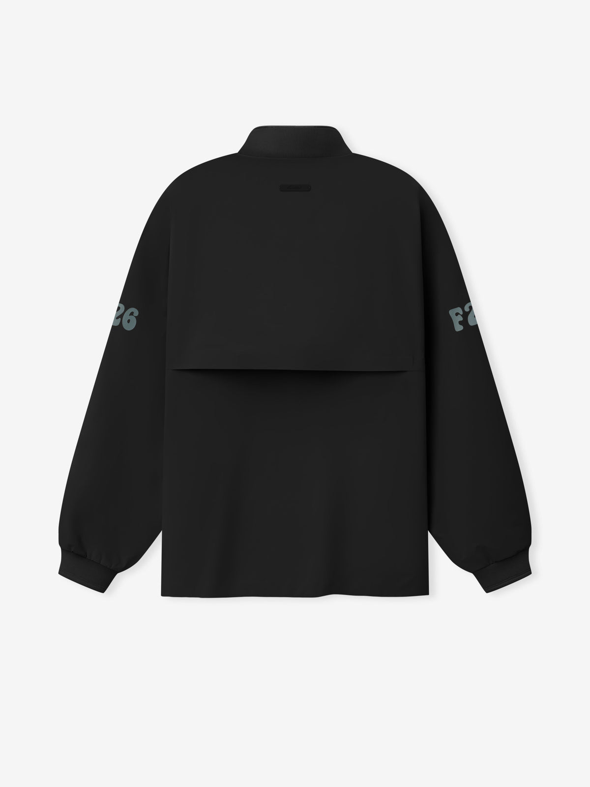 Fear of God Essentials Half Zip Track Jacket Vintage Black - Im Your Wardrobe