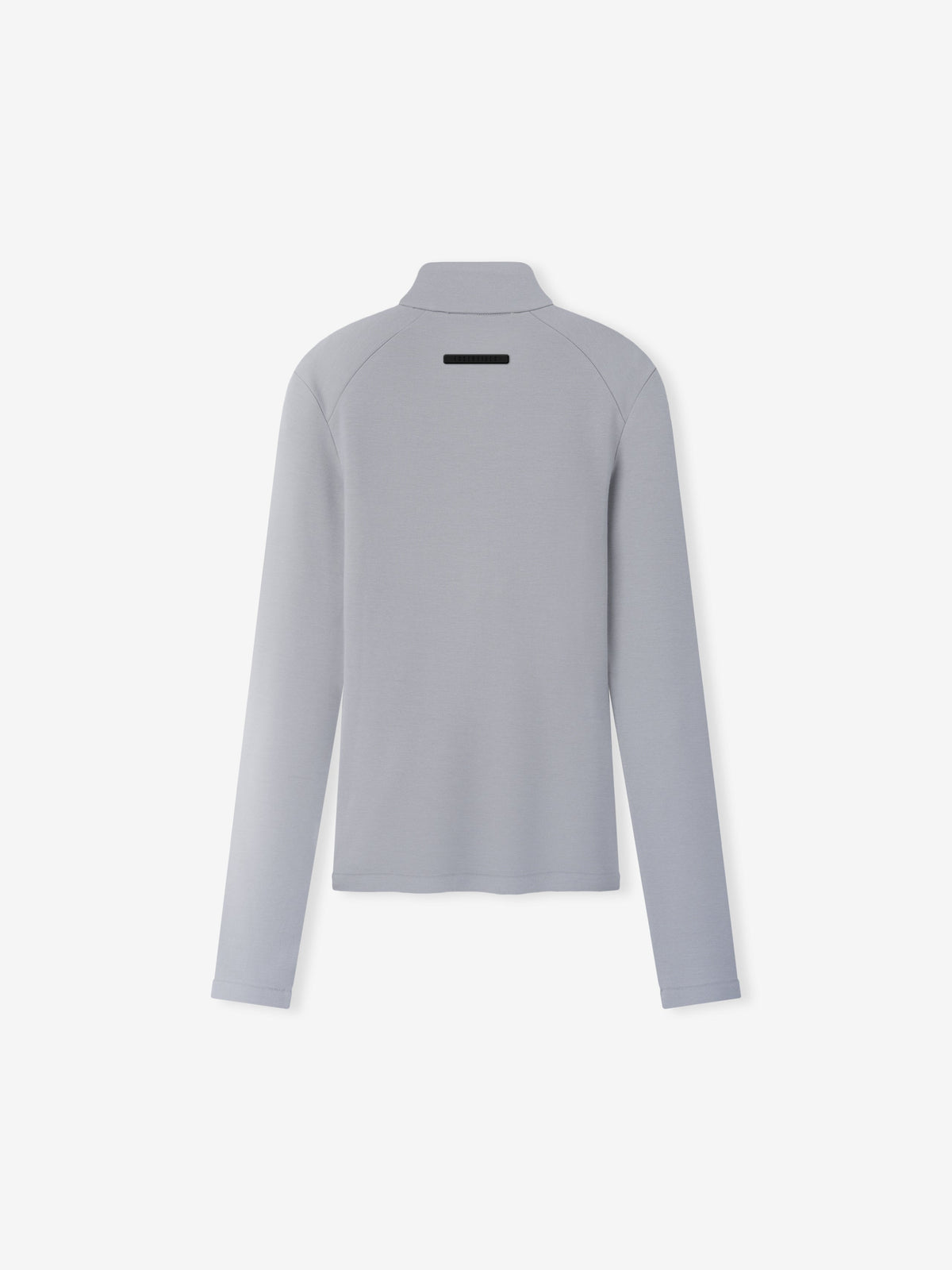 Fear of God Essentials Women's Half Zip Mockneck Smoke