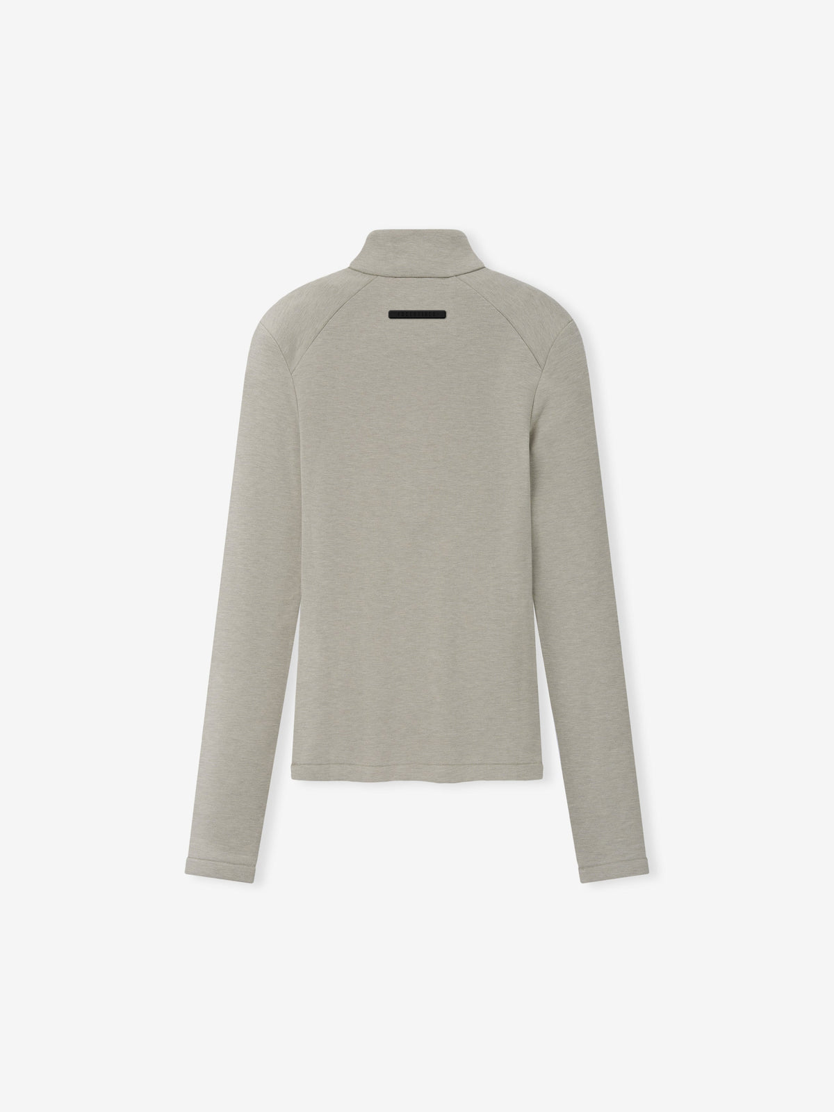 Fear of God Essentials Women's Half Zip Mockneck Pyrite Heather