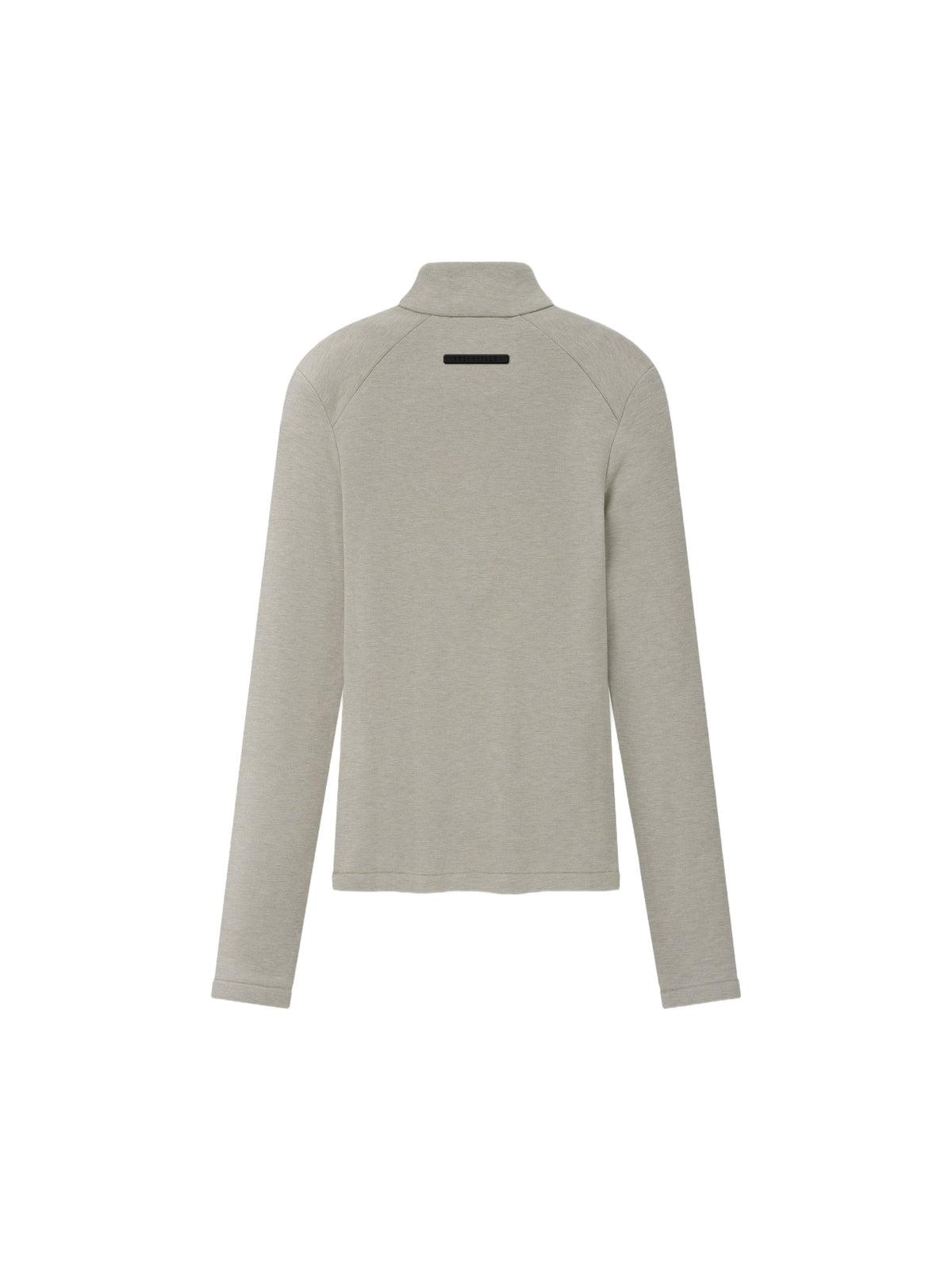 Fear of God Essentials Women's Half Zip Mockneck Pyrite Heather