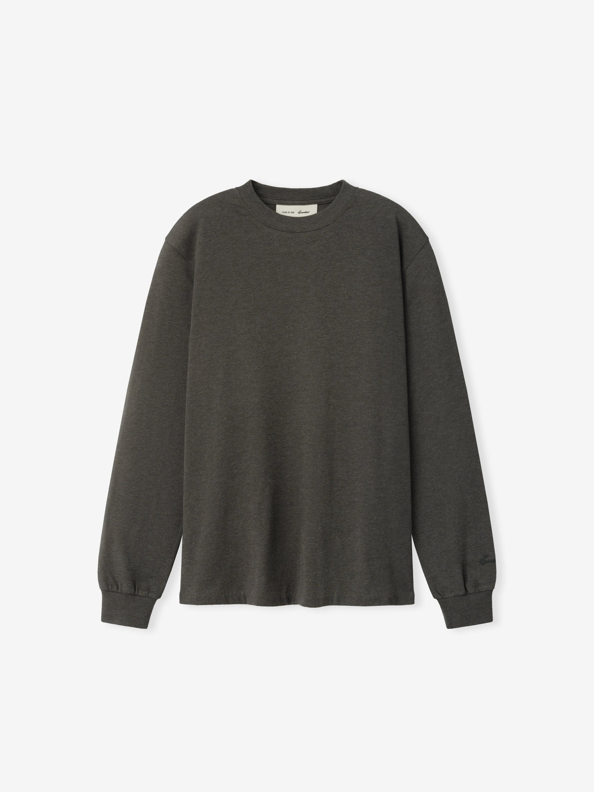 Fear of God Essentials Women's Essential Longsleeve Tee Ash Heather