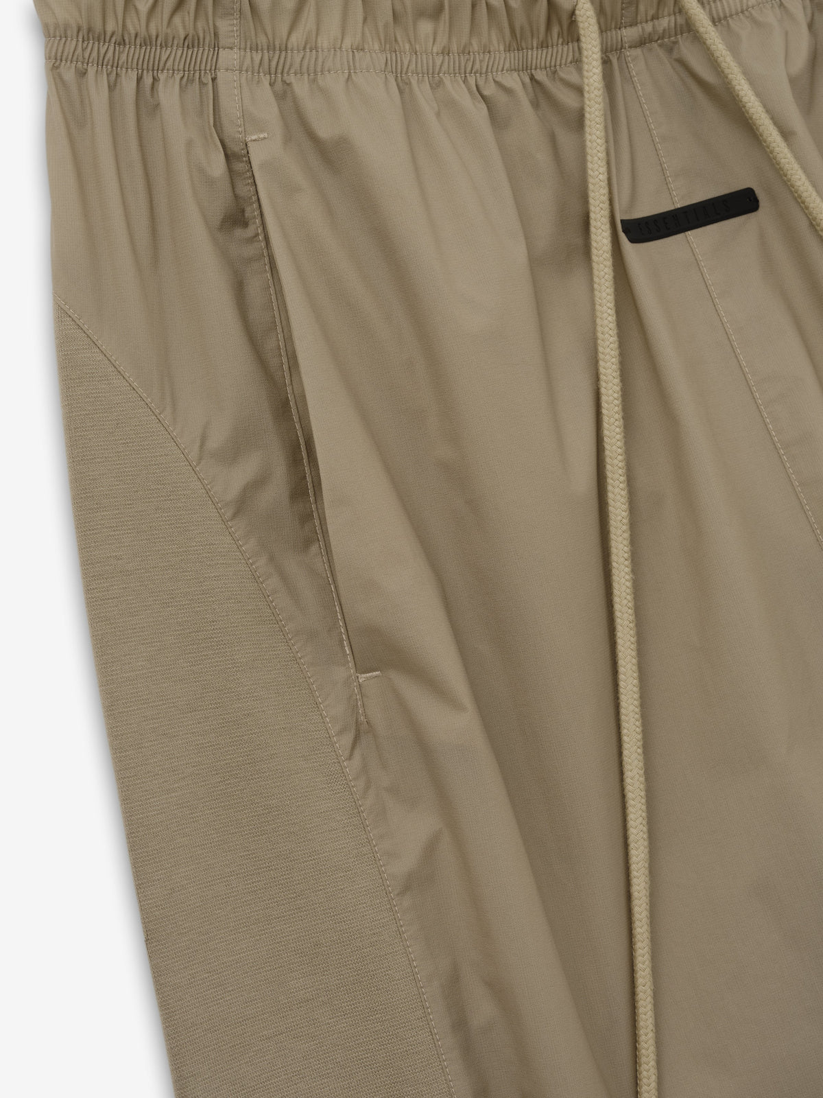 Fear of God Essentials Women's Slim Panelled Rib Pant Clay