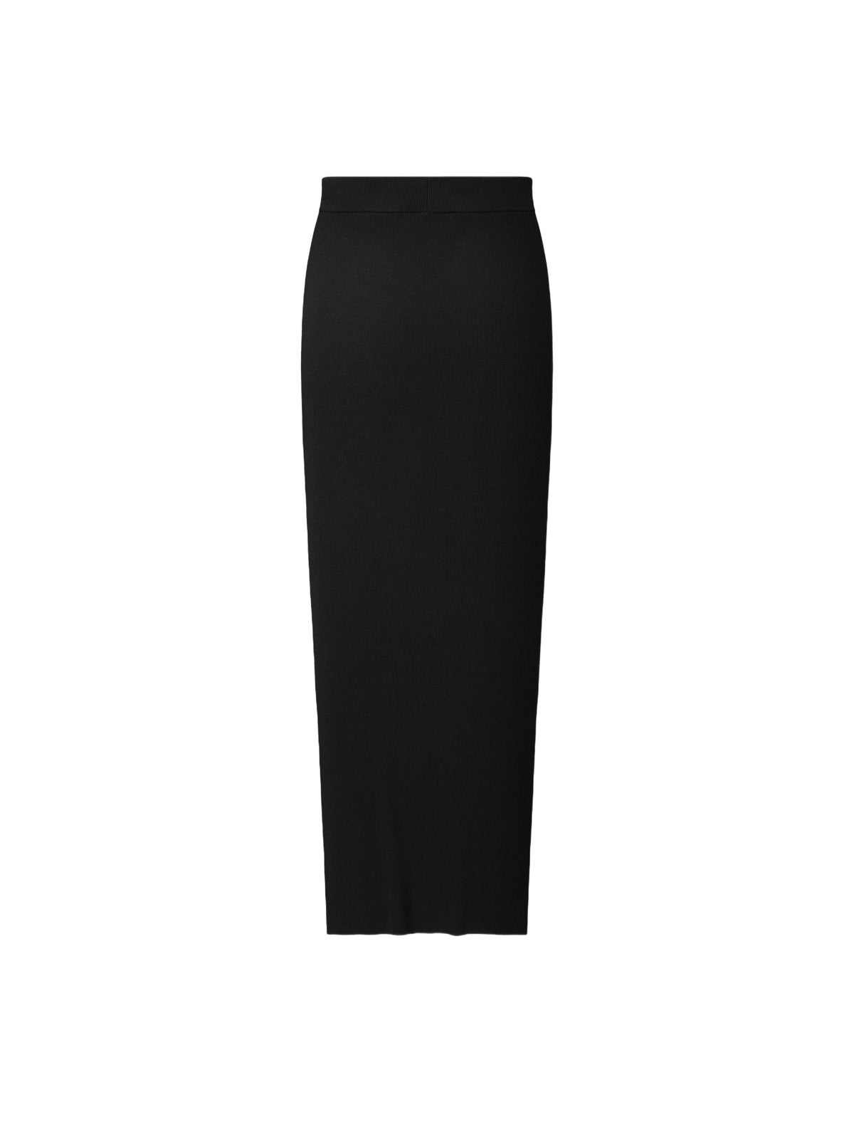 Fear of God Essentials Women's Rib Knit Long Skirt Vintage Black