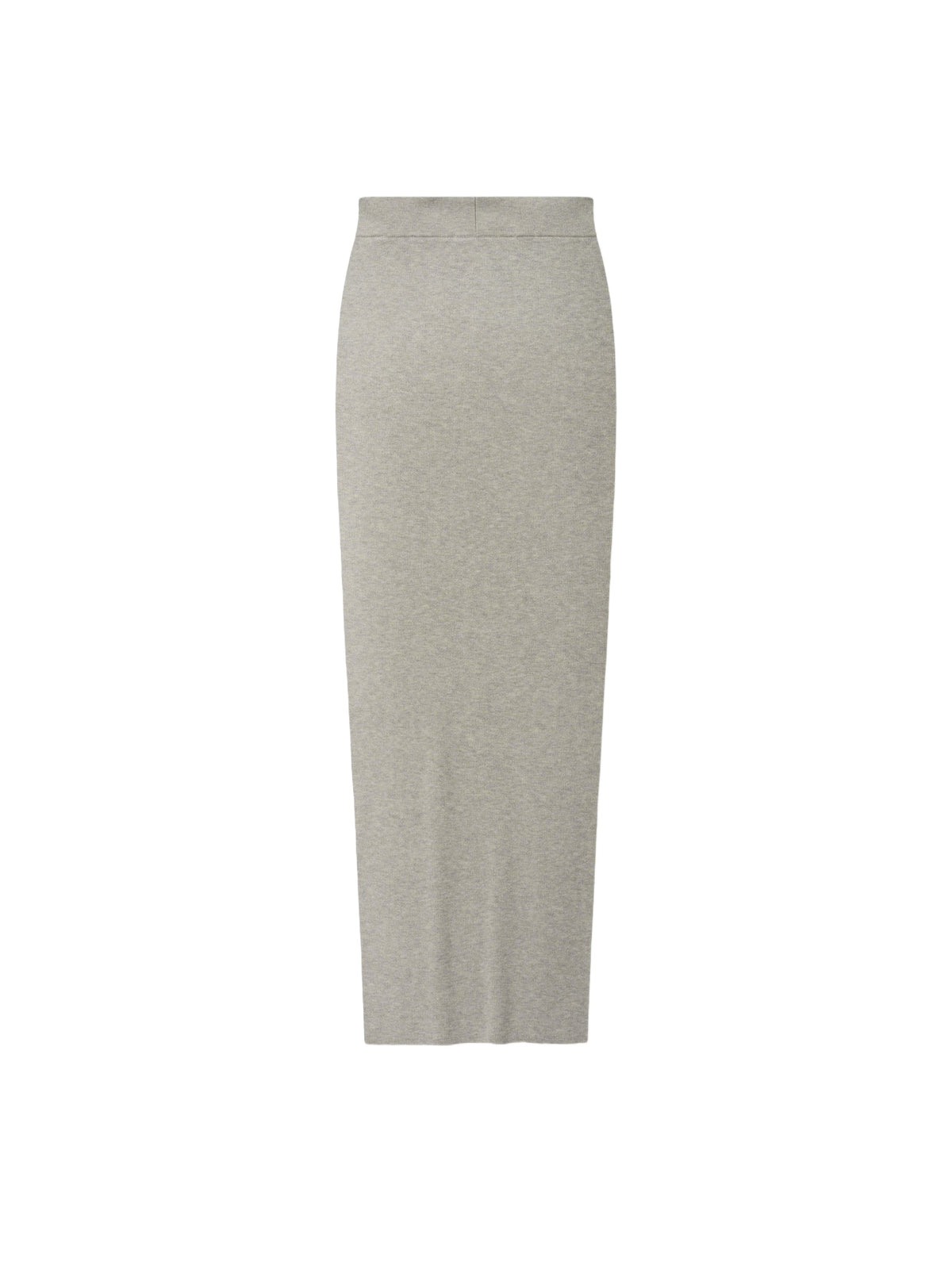 Fear of God Essentials Women's Rib Knit Long Skirt Pyrite Heather