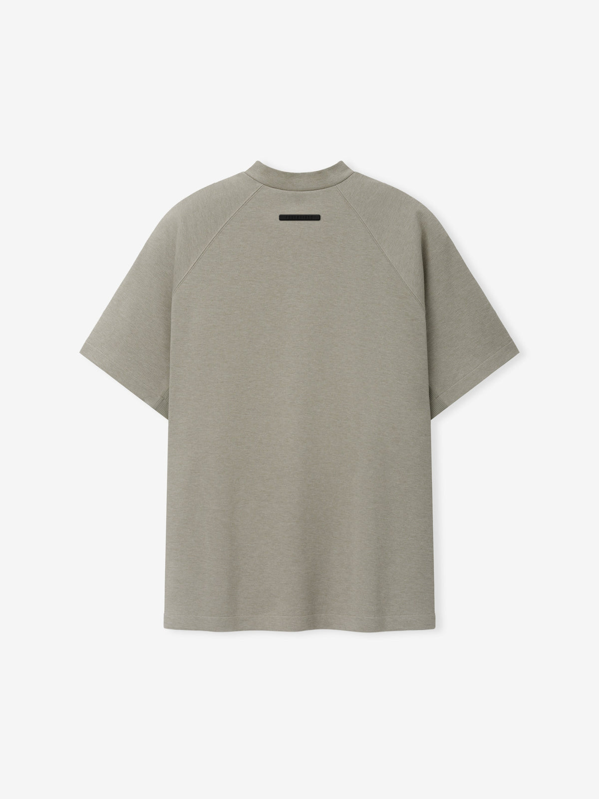 Fear of God Essentials Classic Half Zip Raglan Pyrite Heather
