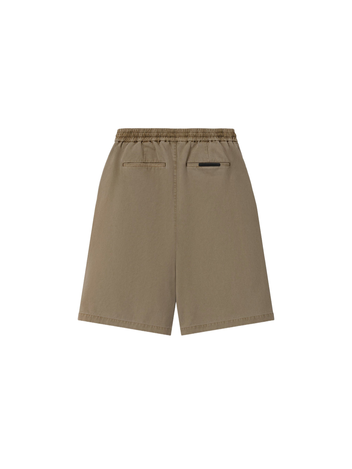 Fear of God Essentials Cotton Twill Lounge Drawstring Short Washed Clay
