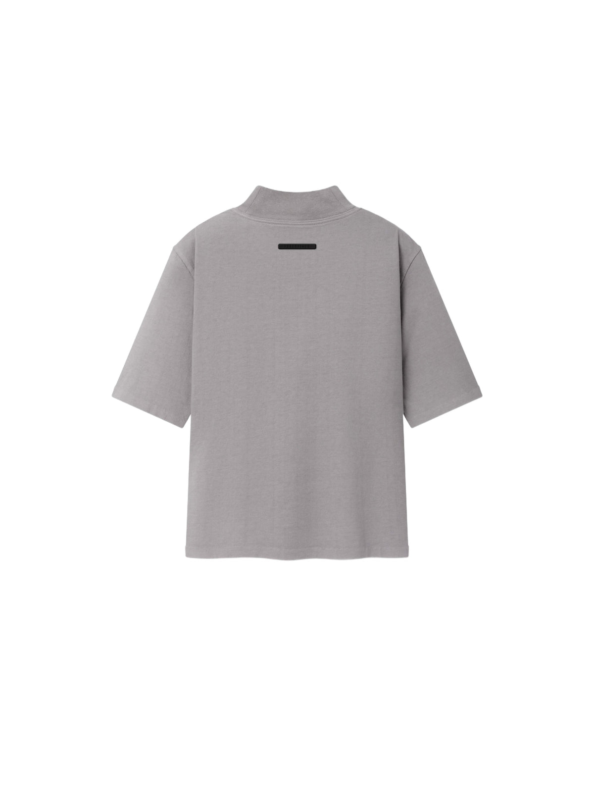 Fear of God Essentials Women's Slim Mockneck Tee Washed Smoke