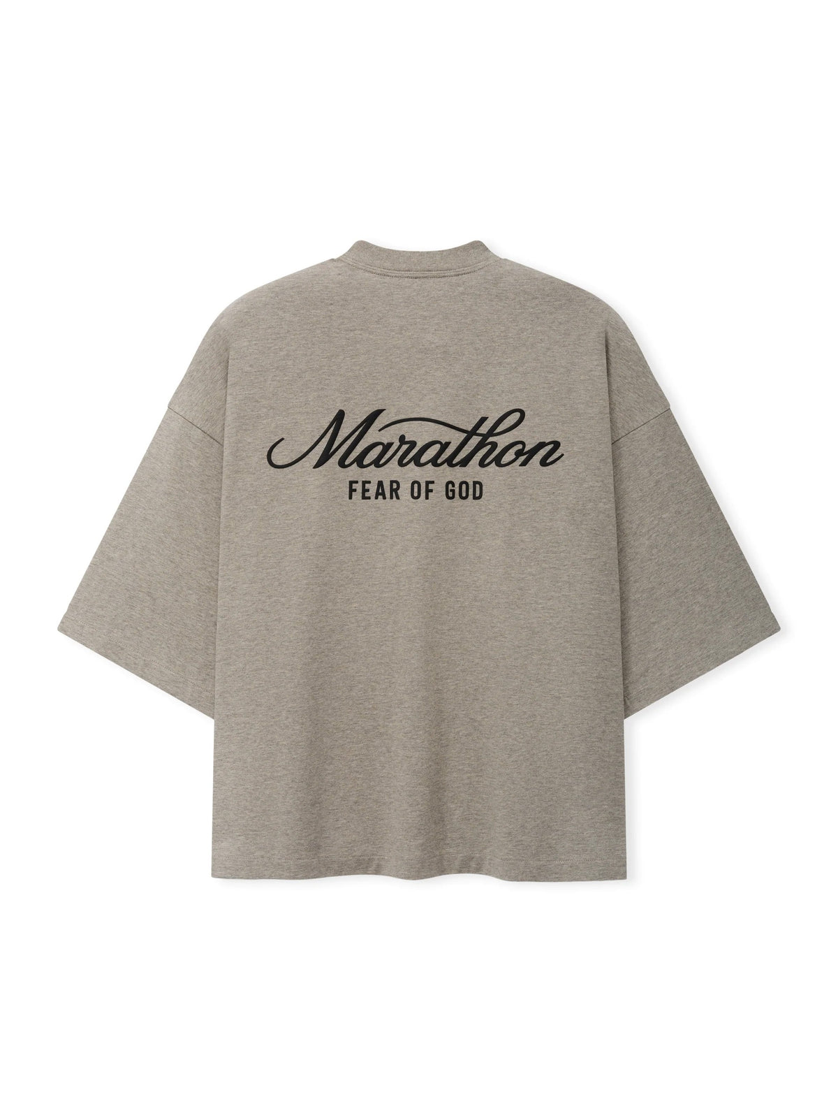 Fear of God Essentials Marathon Merch Tee Warm Heather