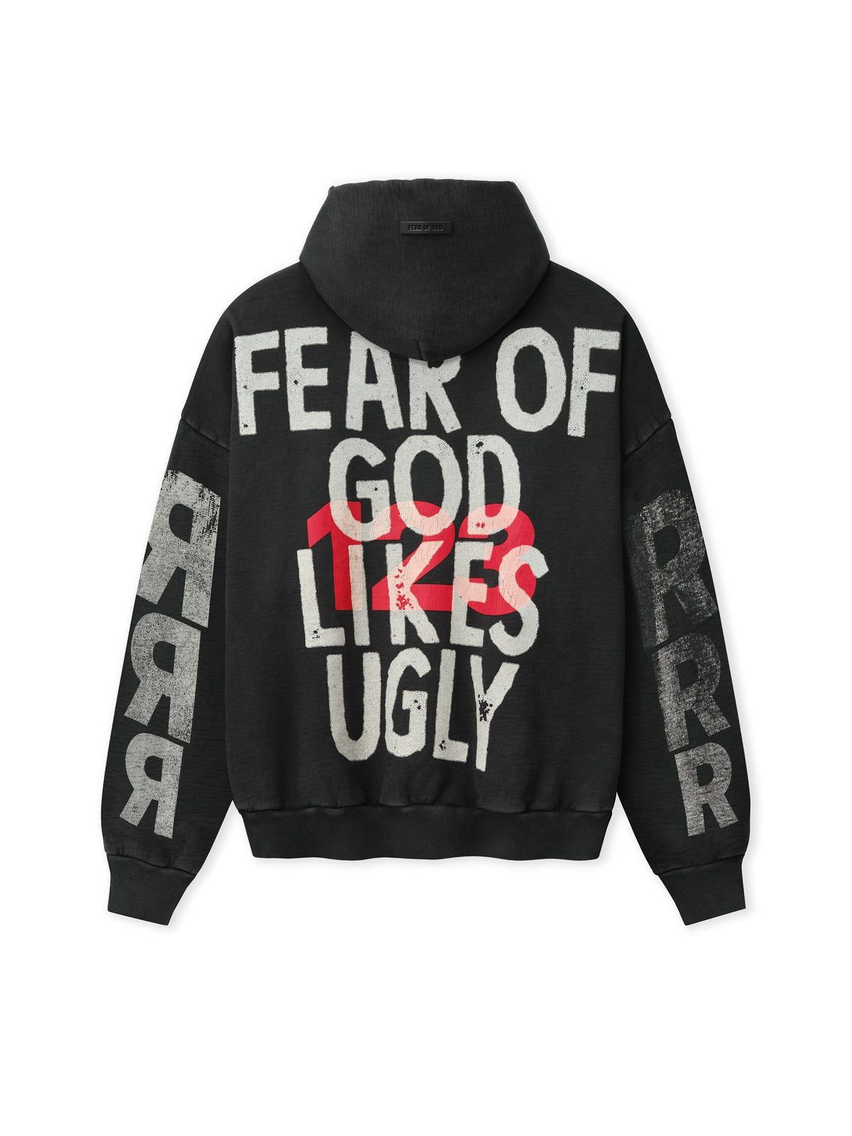 Fear of God J.I.D God Does Like Ugly Heirophant Hoodie Black