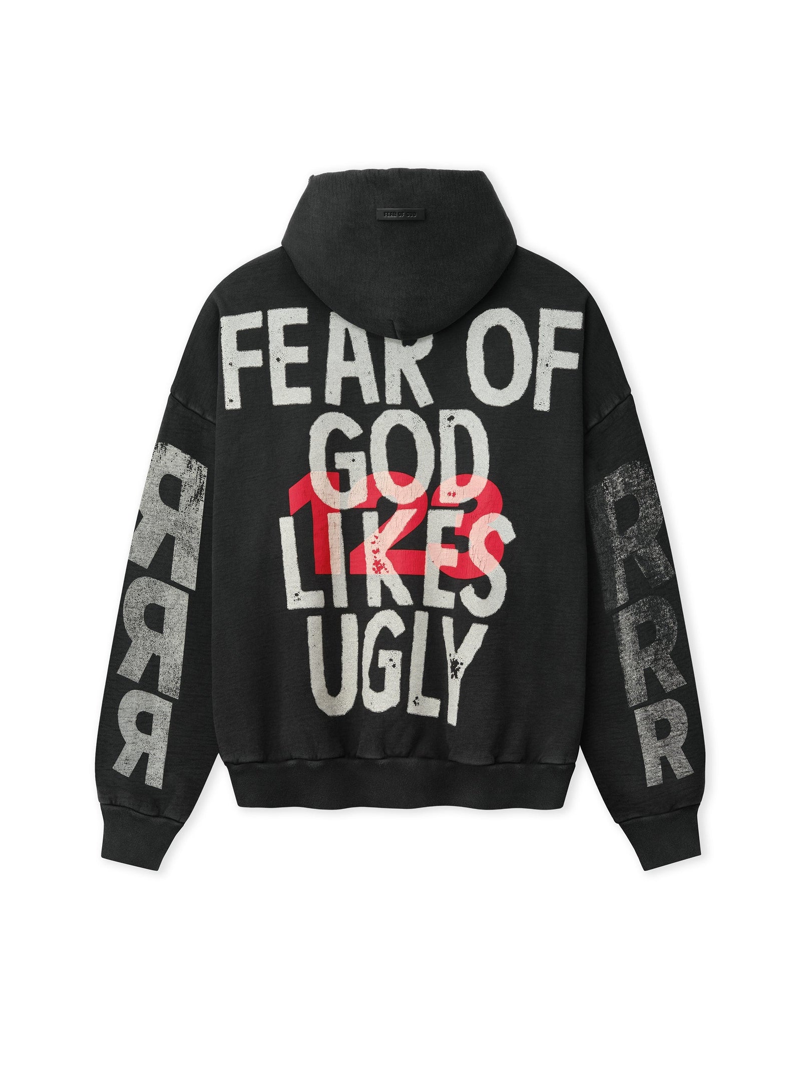 Fear of God J.I.D God Does Like Ugly Heirophant Hoodie Black