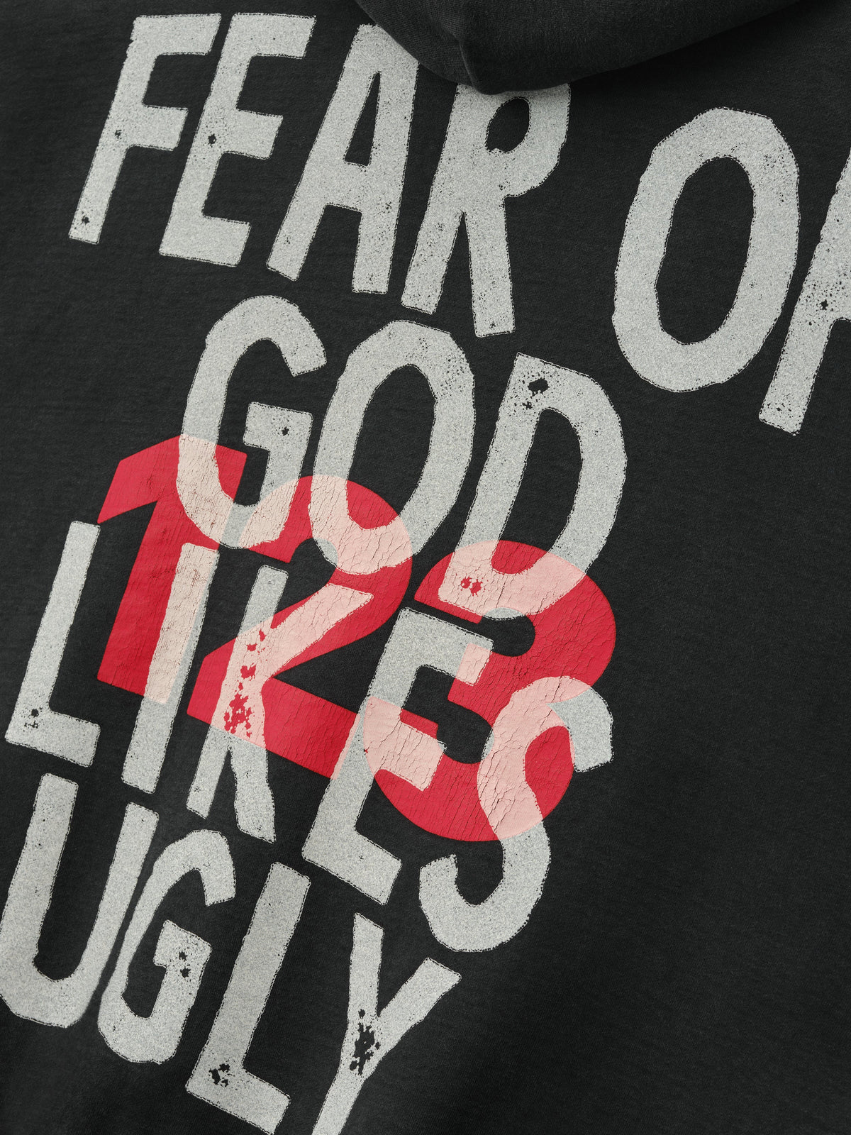 Fear of God J.I.D God Does Like Ugly Heirophant Hoodie Black