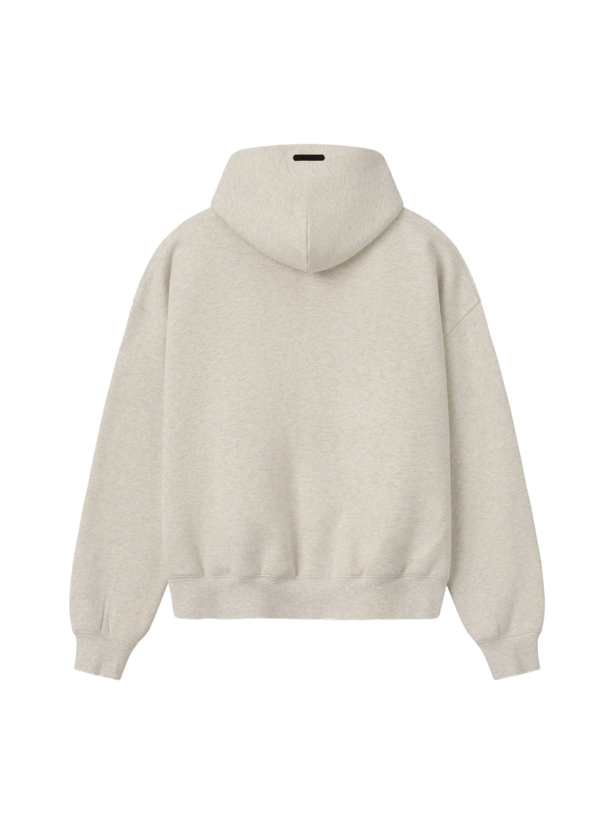 Fear of God Essentials Signature Classic Zip Up Hoodie Marble Heather