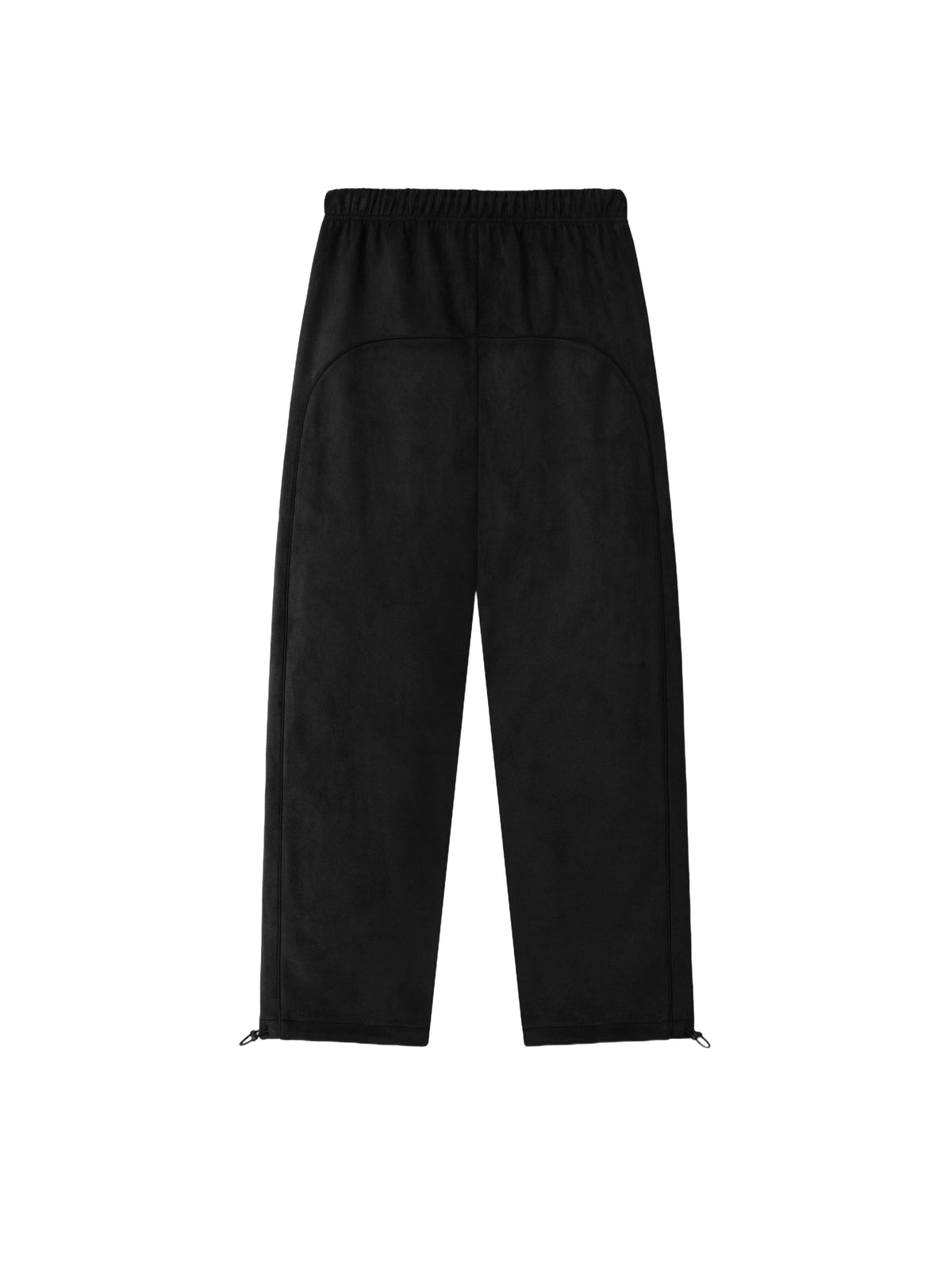 Fear of God Essentials Suede Fleece Signature Relaxed Pant W/ Piping Black