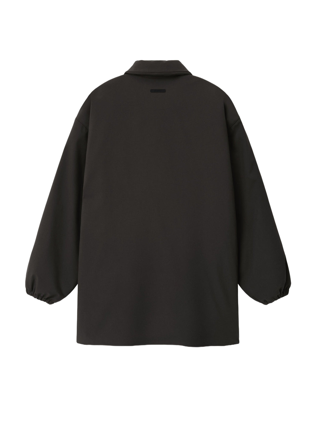 Fear of God Essentials Bonded Nylon Signature Filled Barn Jacket Ink Black