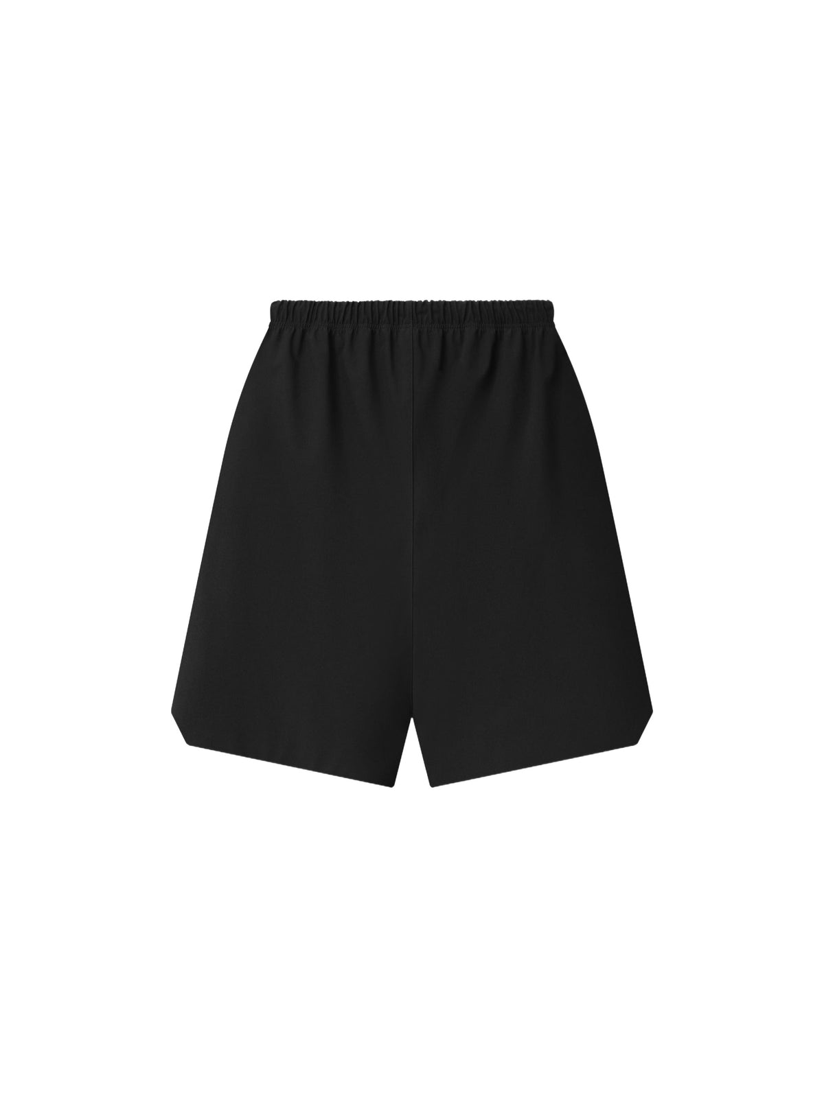Fear of God Essentials Bonded Nylon Signature Relaxed Short W/ Slit Black