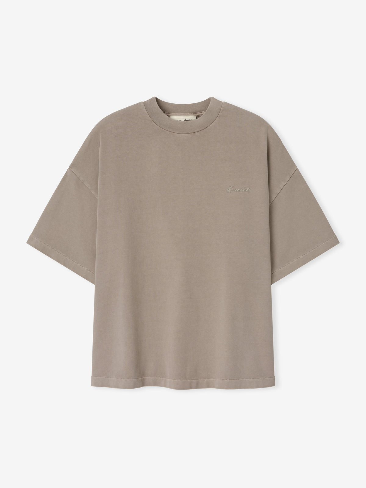 Fear of God Essentials Signature 90s Relaxed Tee Washed Stone