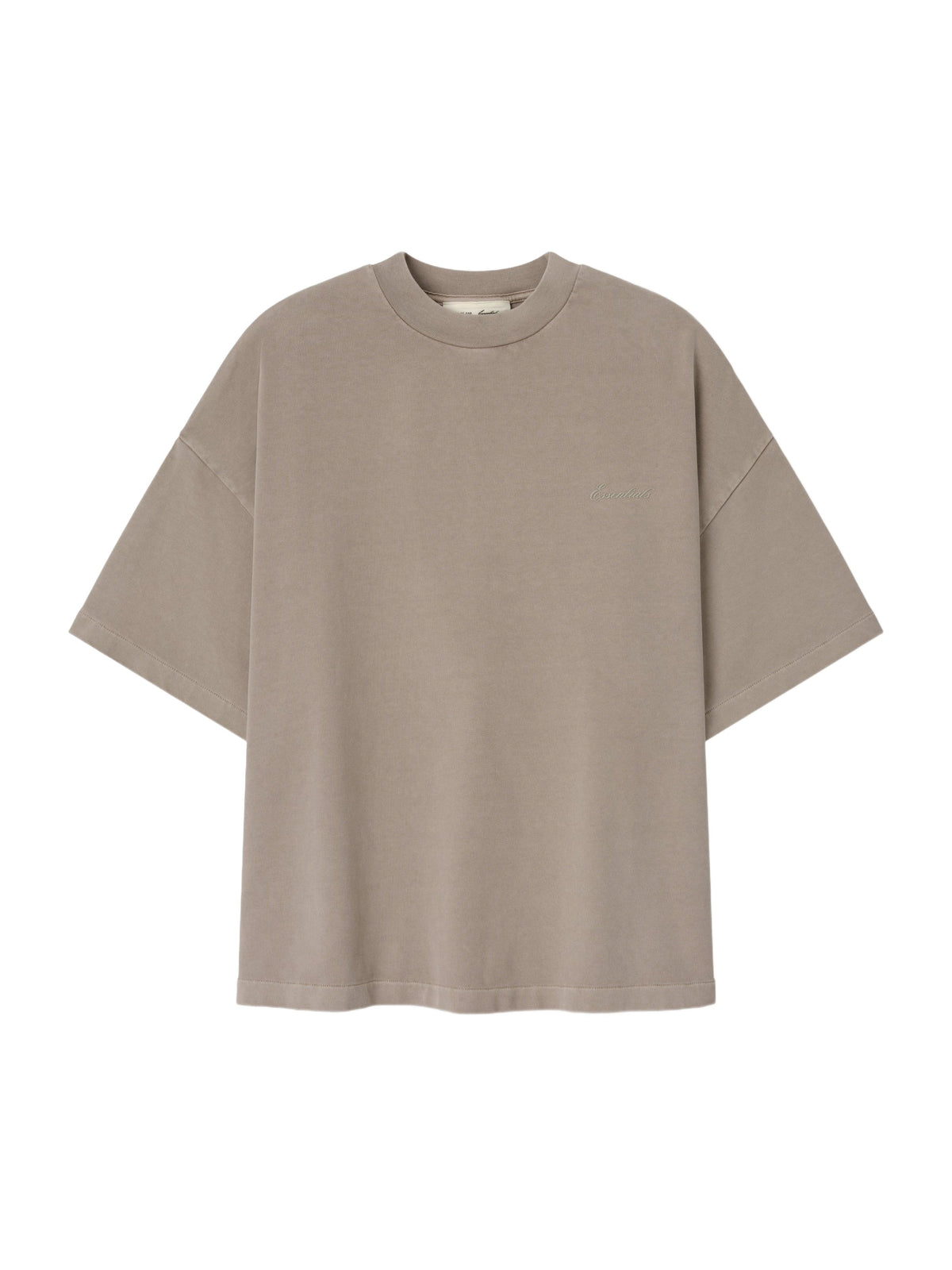 Fear of God Essentials Signature 90s Relaxed Tee Washed Stone