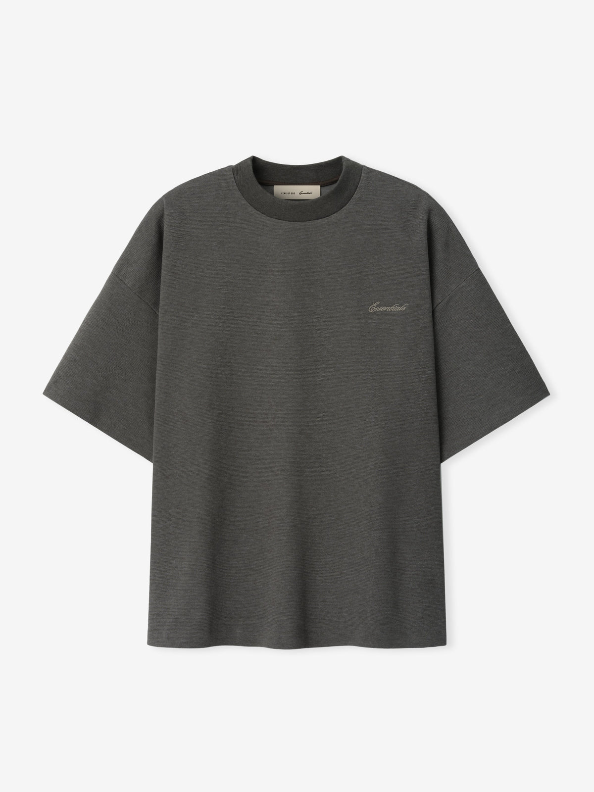 Fear of God Essentials Signature 90s Relaxed Tee Ash Heather