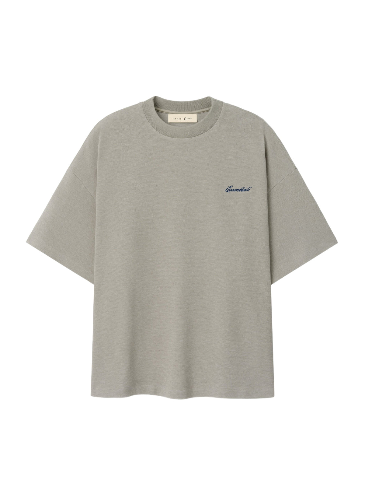 Fear of God Essentials Signature 90s Relaxed Tee Pyrite Heather