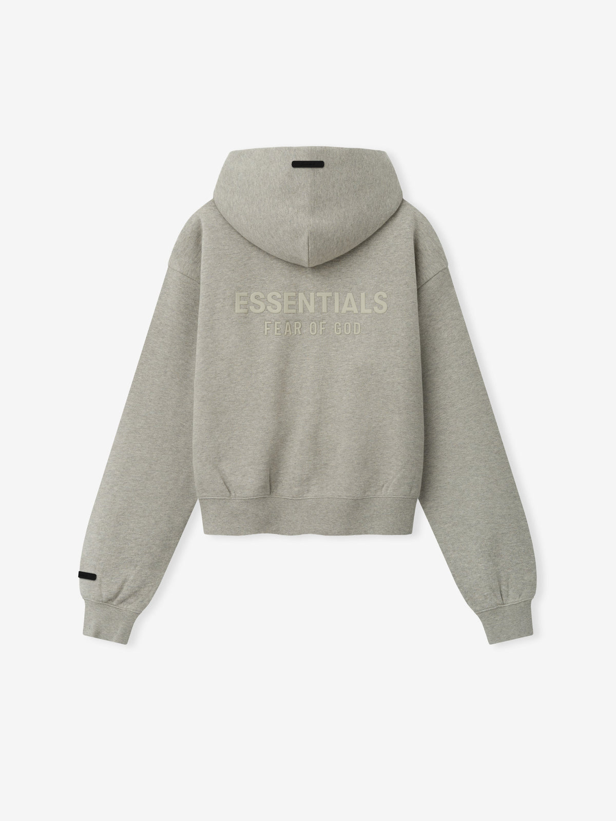 Fear of God Essentials Women's Classic Zip-Up Hoodie Warm Heather