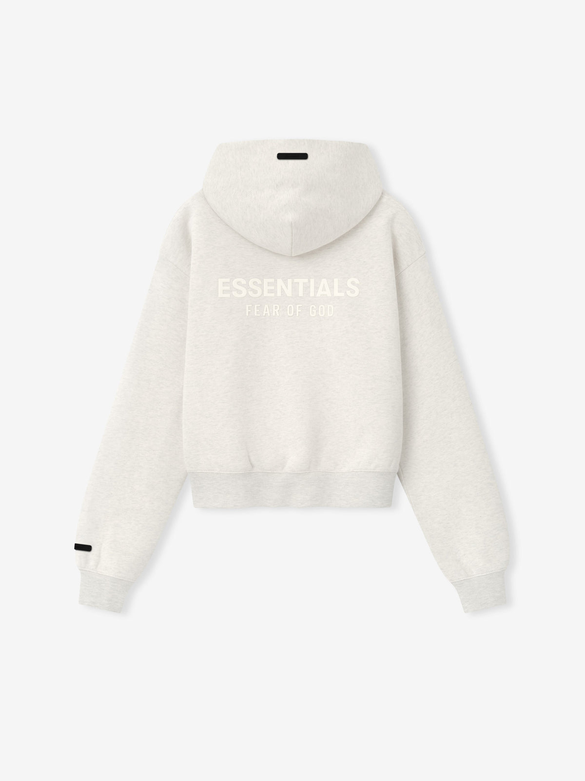 Fear of God Essentials Women's Classic Zip-Up Hoodie Oatmeal Heather
