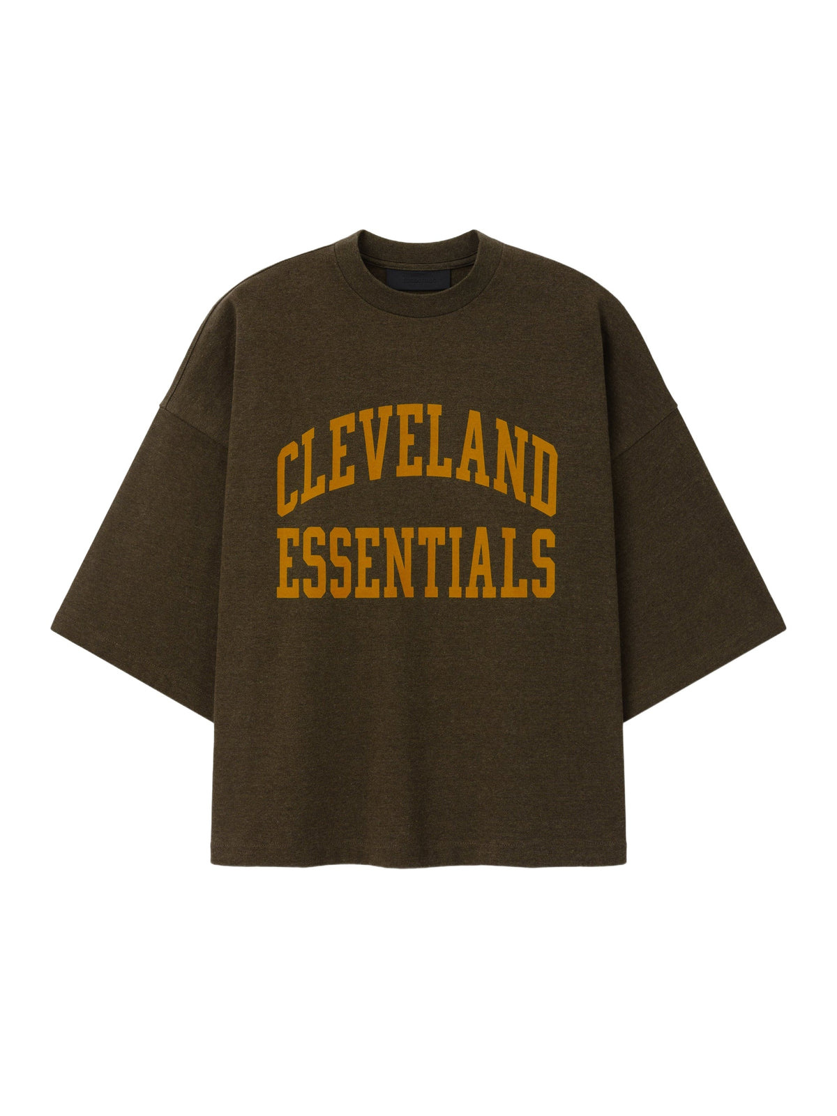 Fear of God Essentials Browns Merch Tee Wood Heather