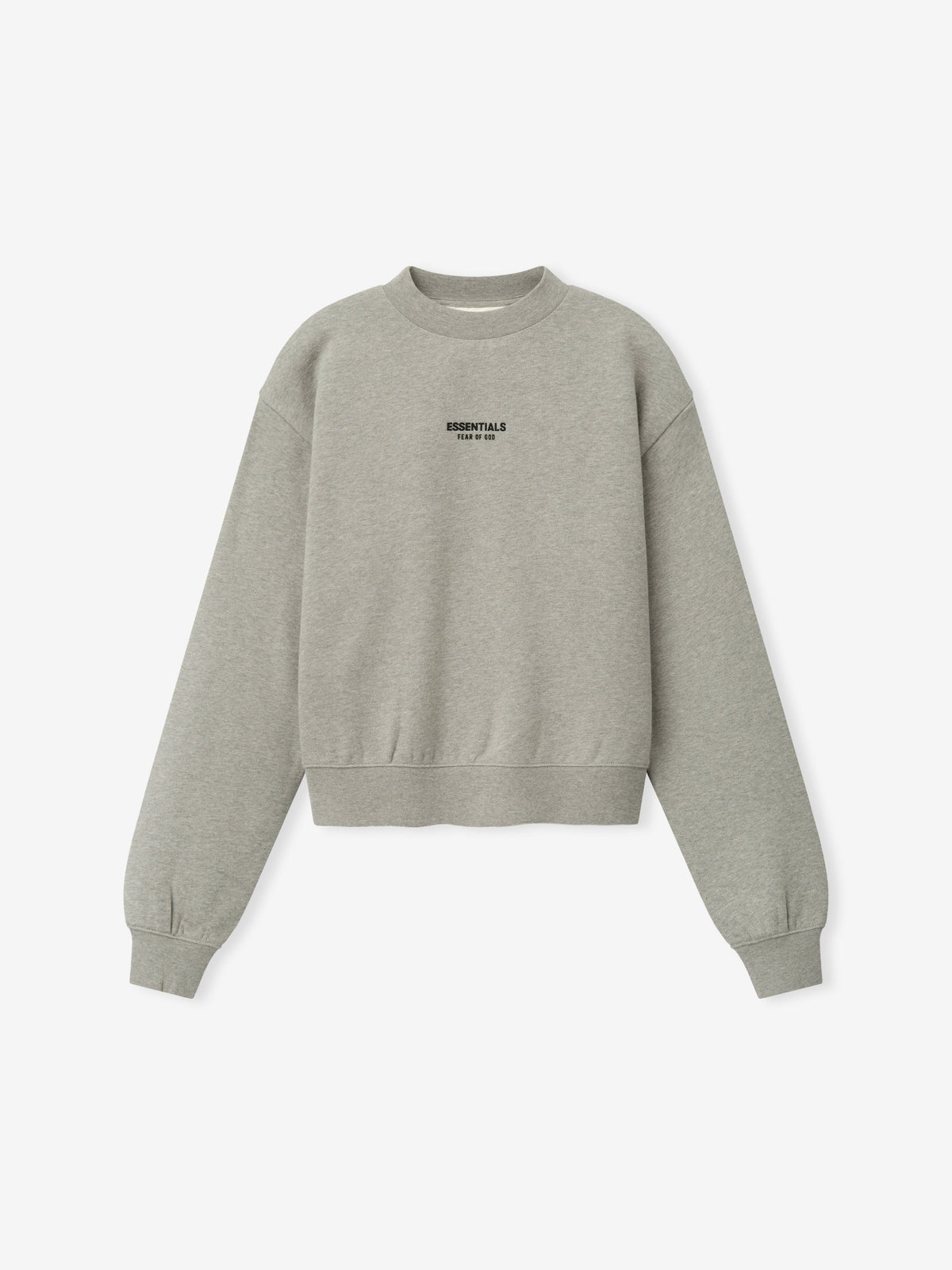 Fear of God Essentials Women's Classic Crewneck Sweatshirt Warm Heather