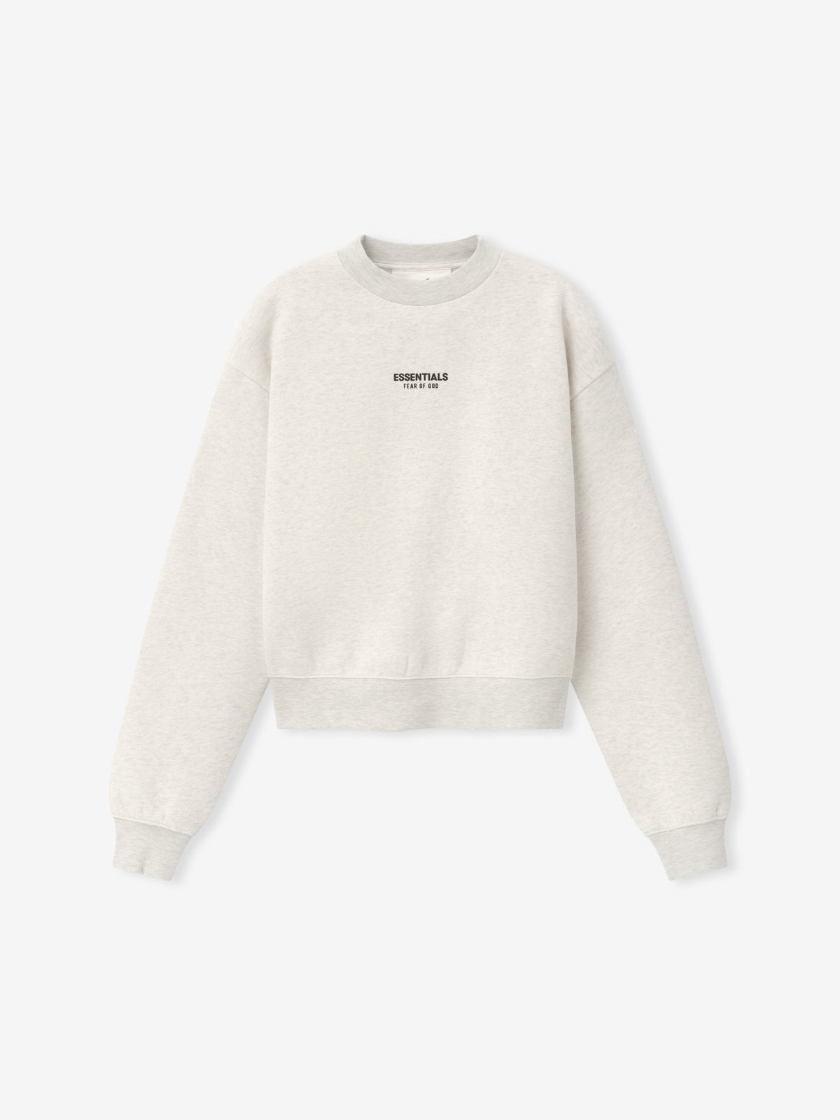 Fear of God Essentials Women's Classic Crewneck Sweatshirt Oatmeal Heather