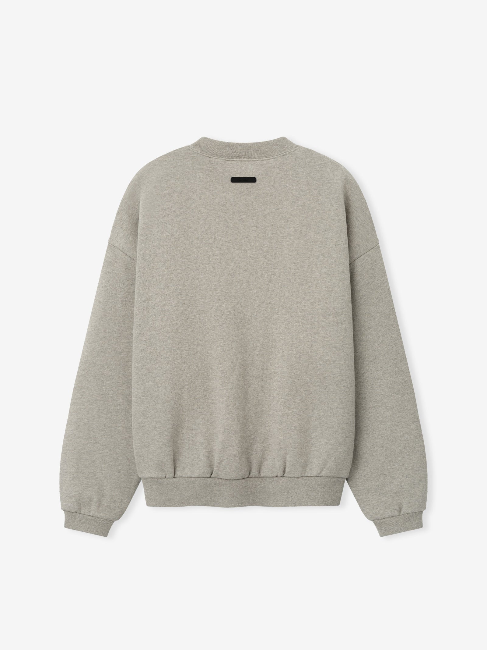 Fear of God Essentials Embossed FW26 90s Relaxed Crewneck Warm Heather - Im Your Wardrobe