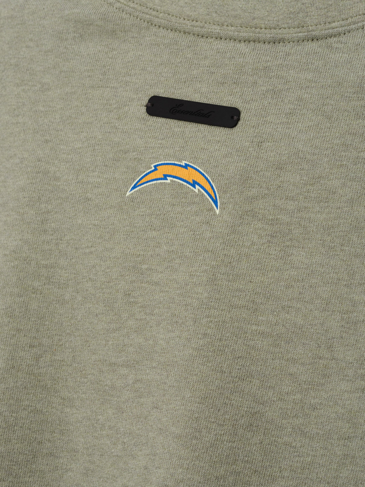 Fear of God Essentials Chargers Merch Tee Seal Heather