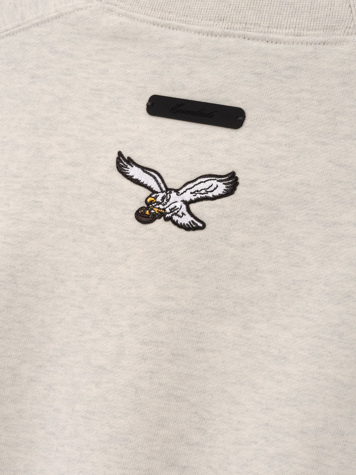 Fear of God Essentials Eagles 90s Relaxed Crewneck Marble Heather