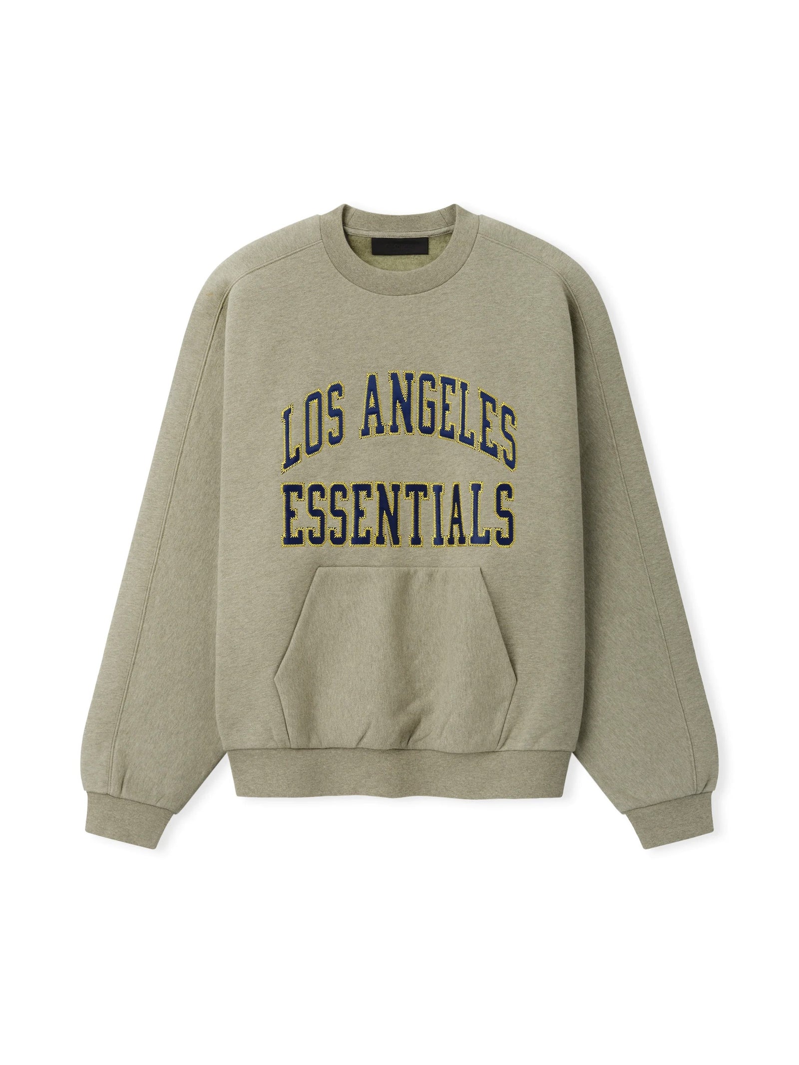 Fear of God Essentials Rams 90s Relaxed Crewneck Seal Heather