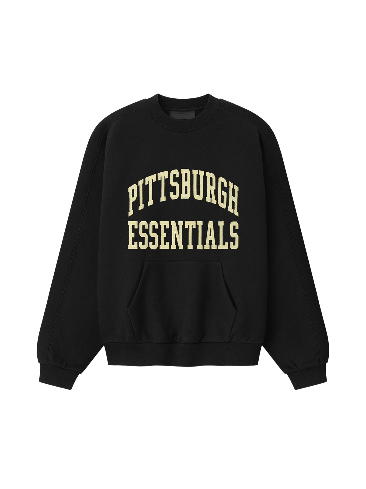 Fear of God Essentials Steelers 90s Relaxed Crewneck Black