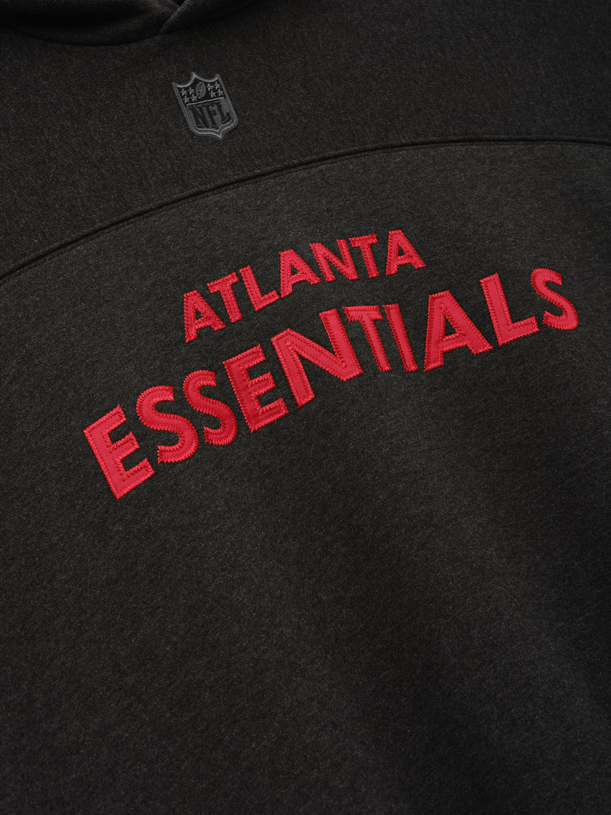 Fear of God Essentials Falcons 90s Relaxed Hoodie Iron Grey Heather