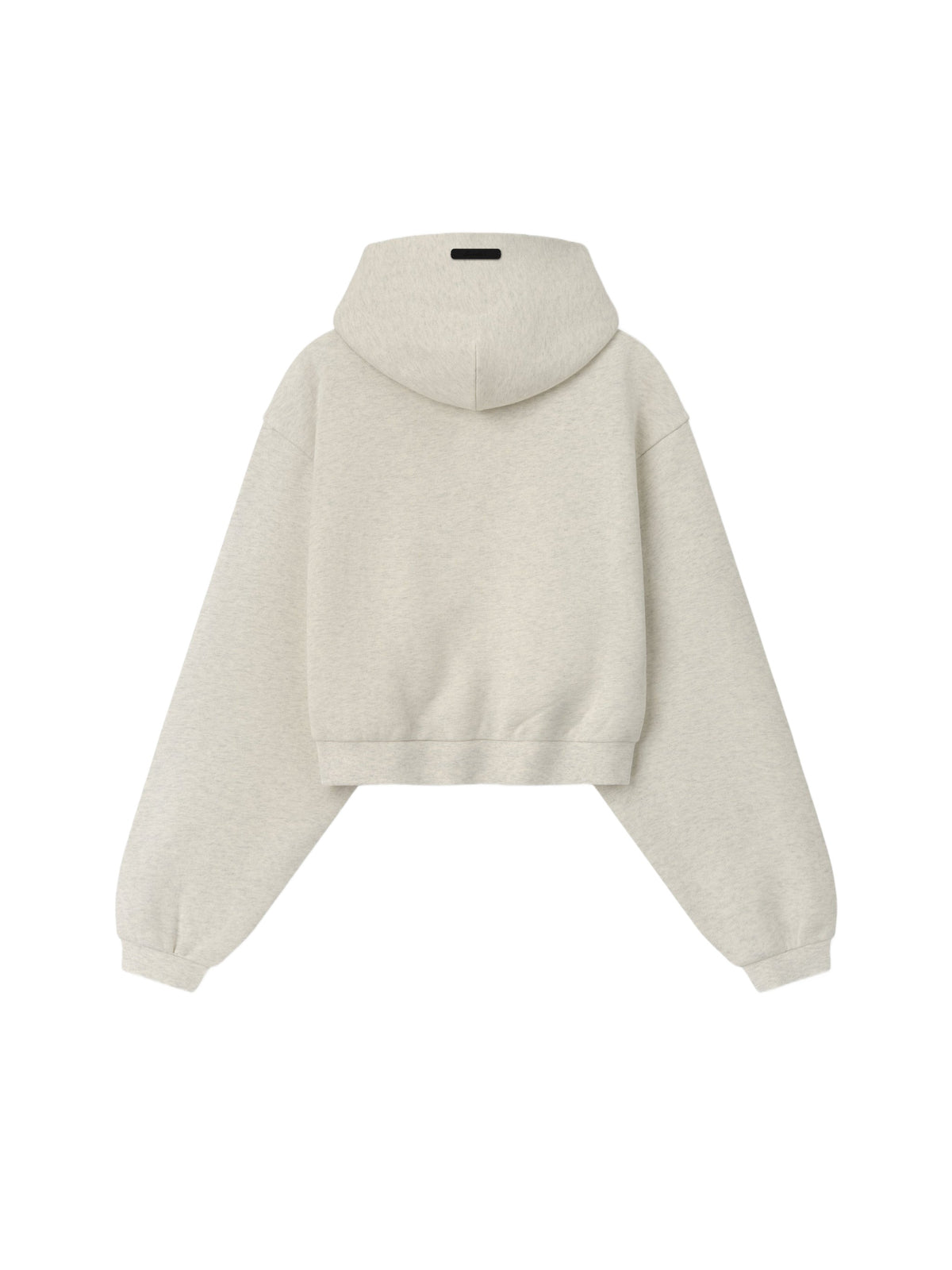 Fear of God Essentials Women's Modern Cropped Hoodie Marble Heather