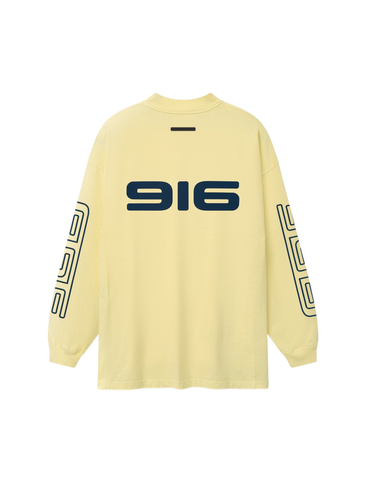 Fear of God Essentials Panelled Modern Long Sleeve Tee Washed Sulphur