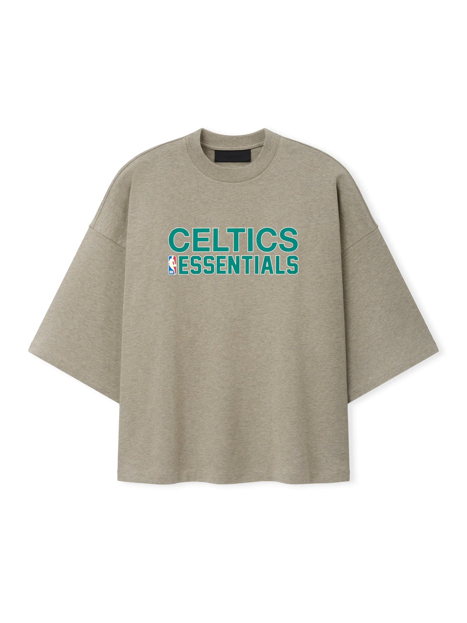 Fear of God Essentials Celtics Merch Tee Seal Heather