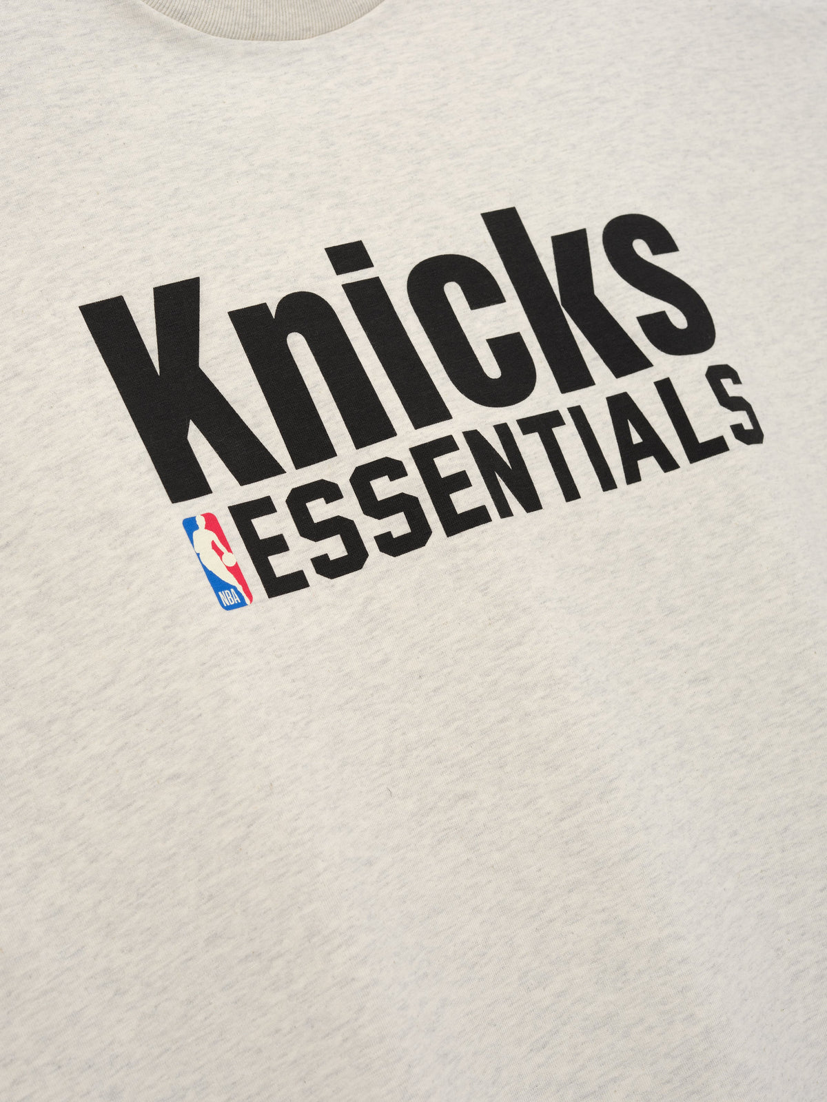 Fear of God Essentials Knicks Merch Tee Marble Heather