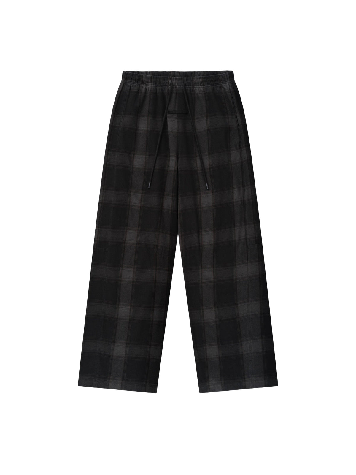 Fear of God Essentials Articulated Lounge Pant Overdyed Vintage Black Plaid