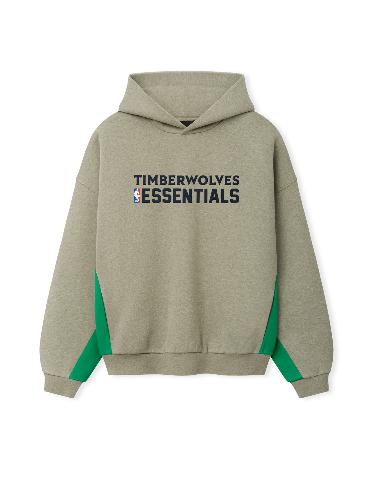Fear of God Essentials Timberwolves 90s Relaxed Hoodie Seal Heather