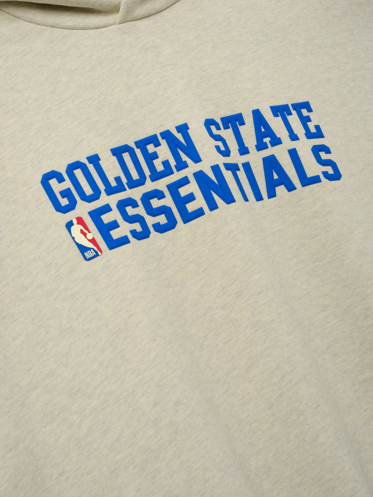 Fear of God Essentials Golden State 90s Relaxed Hoodie Vanilla Heather