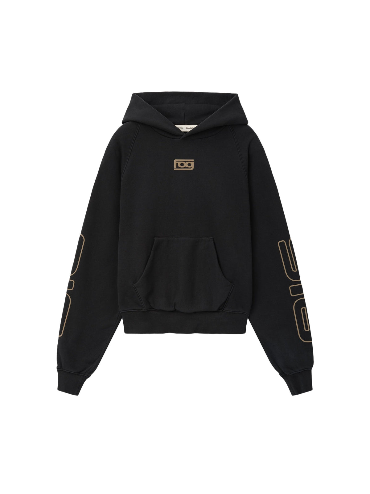 Fear of God Essentials Women's Classic Raglan Hoodie Washed Vintage Black